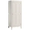 Chambre bébé trio lit 70x140 + commode + armoire blanc milenne