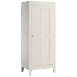 Chambre bébé trio lit 70x140 + commode + armoire blanc milenne