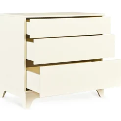 Chambre bébé trio tsugi lit 70 x 140 cm + armoire + commode avec plan à langer butter
