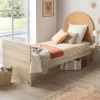 Chambre duo arche lit transformable + commode/bureau caramel