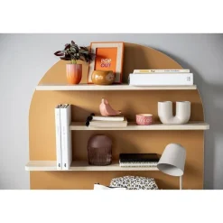 Chambre duo arche lit transformable + commode/bureau caramel
