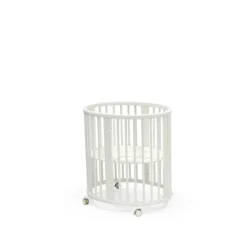 Chambre duo berceau sleepi blanc + commode sleepi blanc