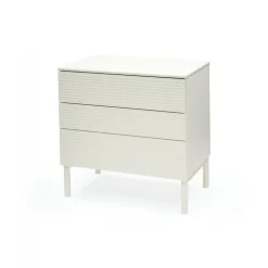 Chambre duo berceau sleepi warm brown + commode sleepi white