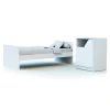 Chambre duo carnaval lit combiné 60x120 + meuble à langer blanc