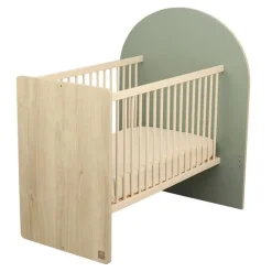 Chambre duo lit bebe 120x60 chambre duo arche lit transformable + commode/bureau saugeen 90x190 - coloris sauge arche+commode a langer evolutive en bu