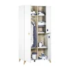 Chambre duo lit combiné évolutif + armoire oslo etoile