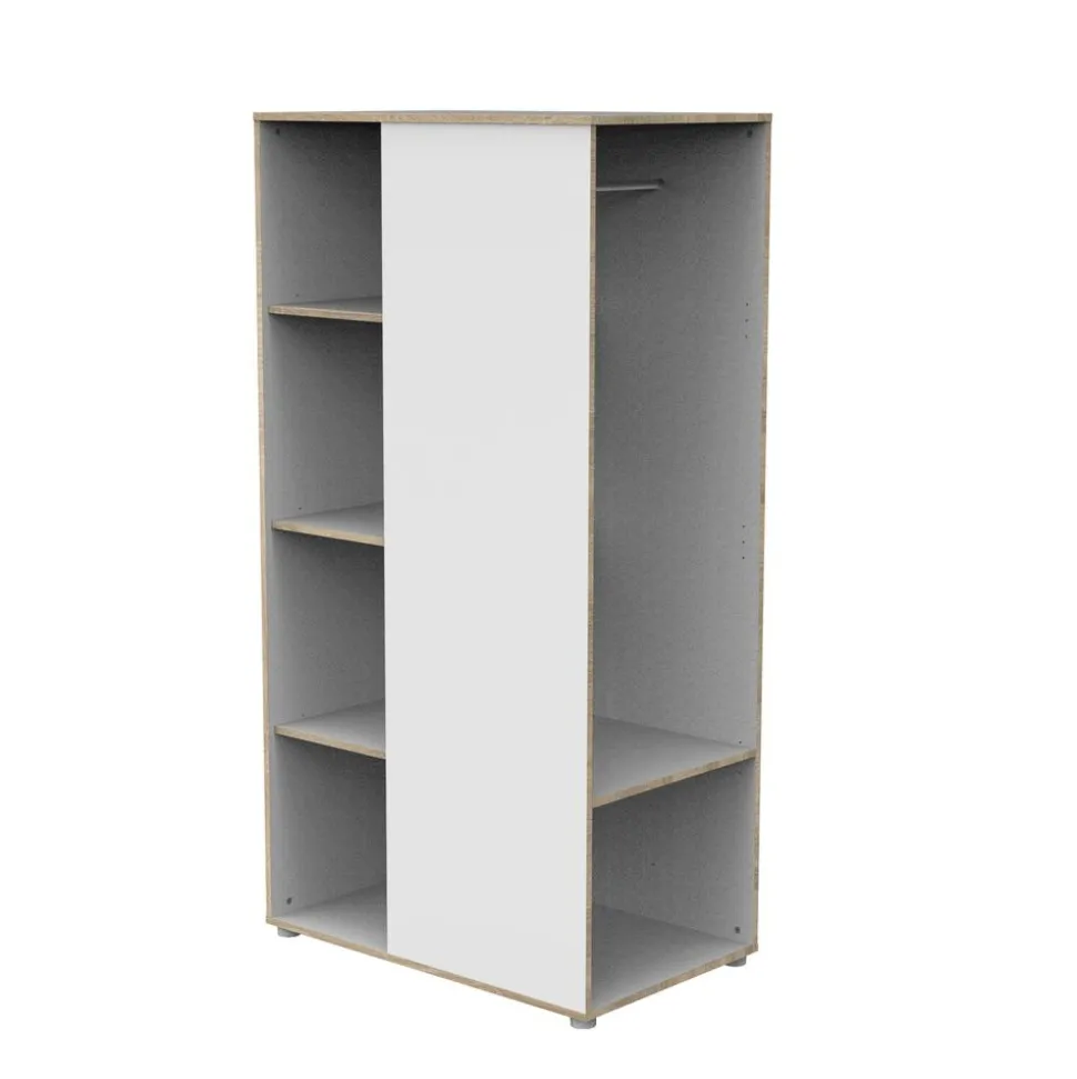 Chambre duo lit combiné évolutif et armoire first
