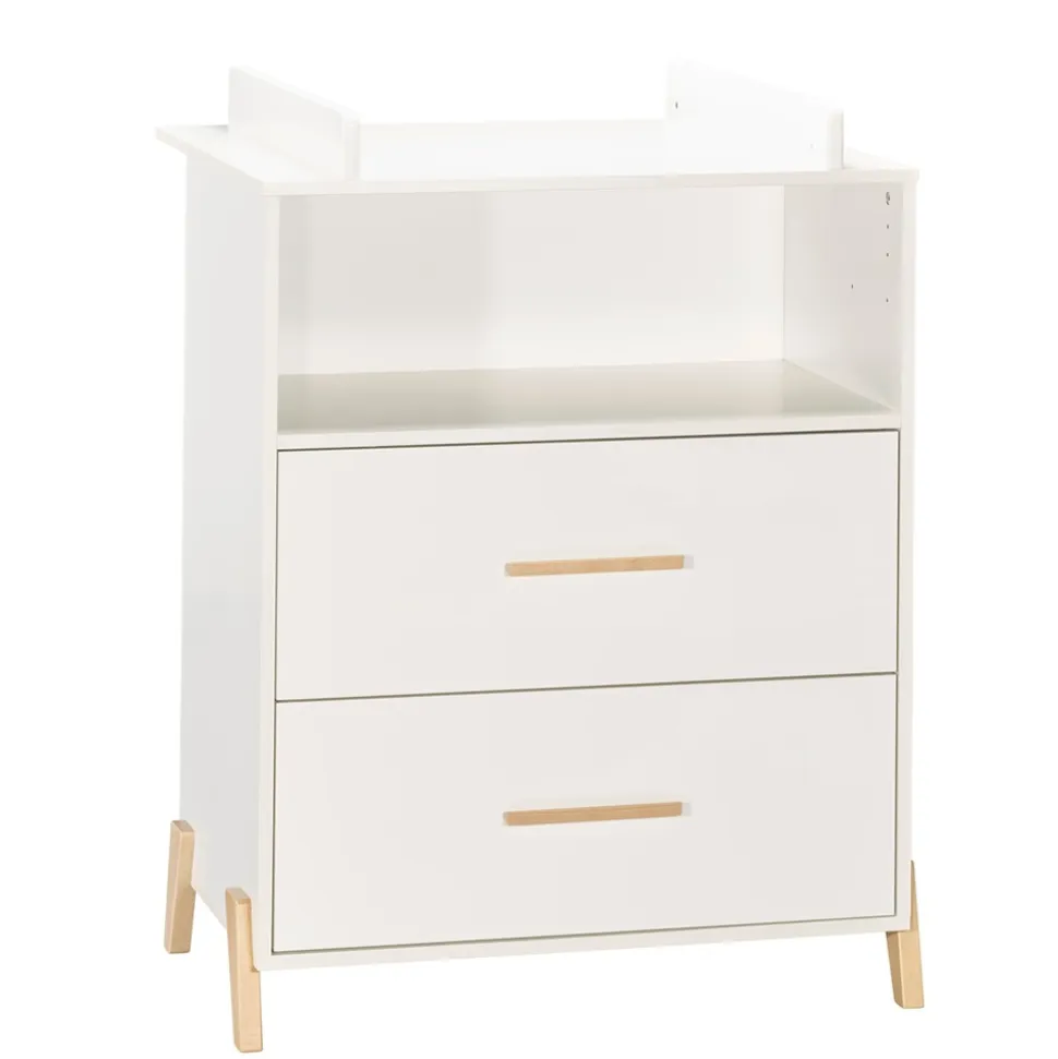 Chambre duo lit + commode joy naturel