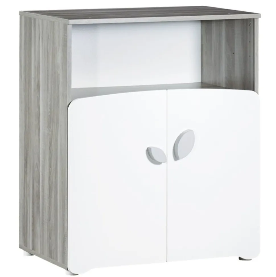 Chambre duo lit little big bed + commode leaf