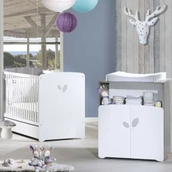 Chambre duo lit little big bed + commode leaf