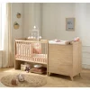 Chambre duo lit évolutif bébé combiné 60x120 cm en 90x190 cm + armoire arty