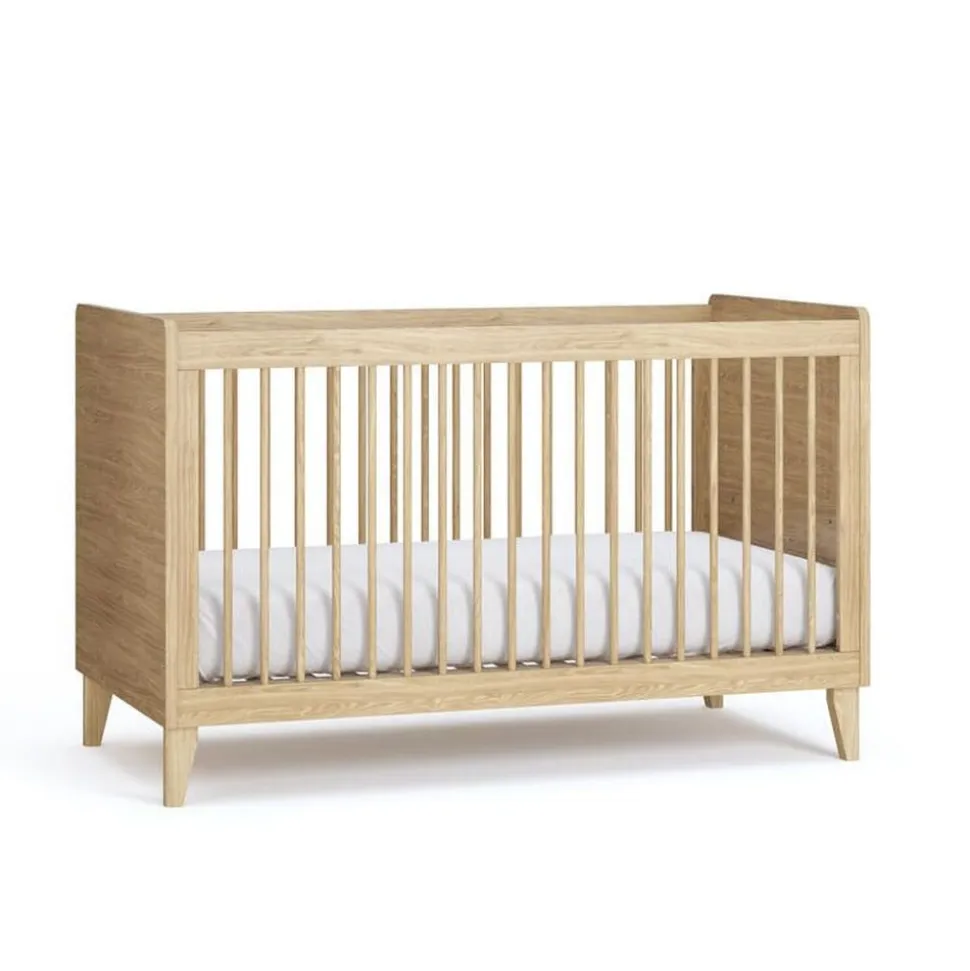 Chambre duo muve chêne lit 70x140 cm + commode