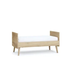 Chambre duo vintage fresh beige lit 70x140 cm + commode