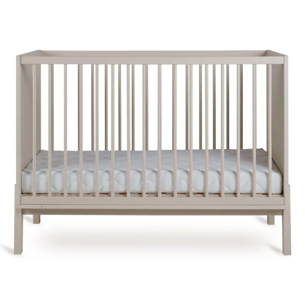 Chambre trio lit bébé 60x120 cm ashi argile+commode 3 tiroirs ashi argile avec plan à langer+armoire 3 portes ashi argile