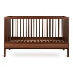 Chambre trio lit bébé 70x140cm ashi chataignier+commode 3 tiroirs avec plan à langer+armoire 2 portes
