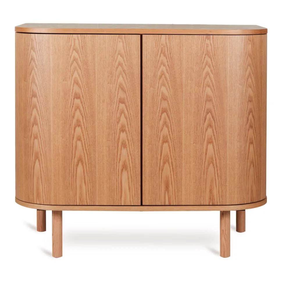 Chambre trio lit bébé 70x140 cm évolutif en canapé yume natural ash + commode 2 portes yume naturel ash wood avec plan à langer+ armoire 2 portes yume