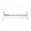 Chambre trio lit bébé 60x120 cm évolutif en lit junior + armoire xl + commode avec plan à langer loft
