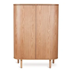 Chambre trio lit bébé 110x70 cm yume ash + commode 2 portes + armoire 2 portes