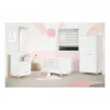 Chambre trio lit + commode + armoire joy naturel