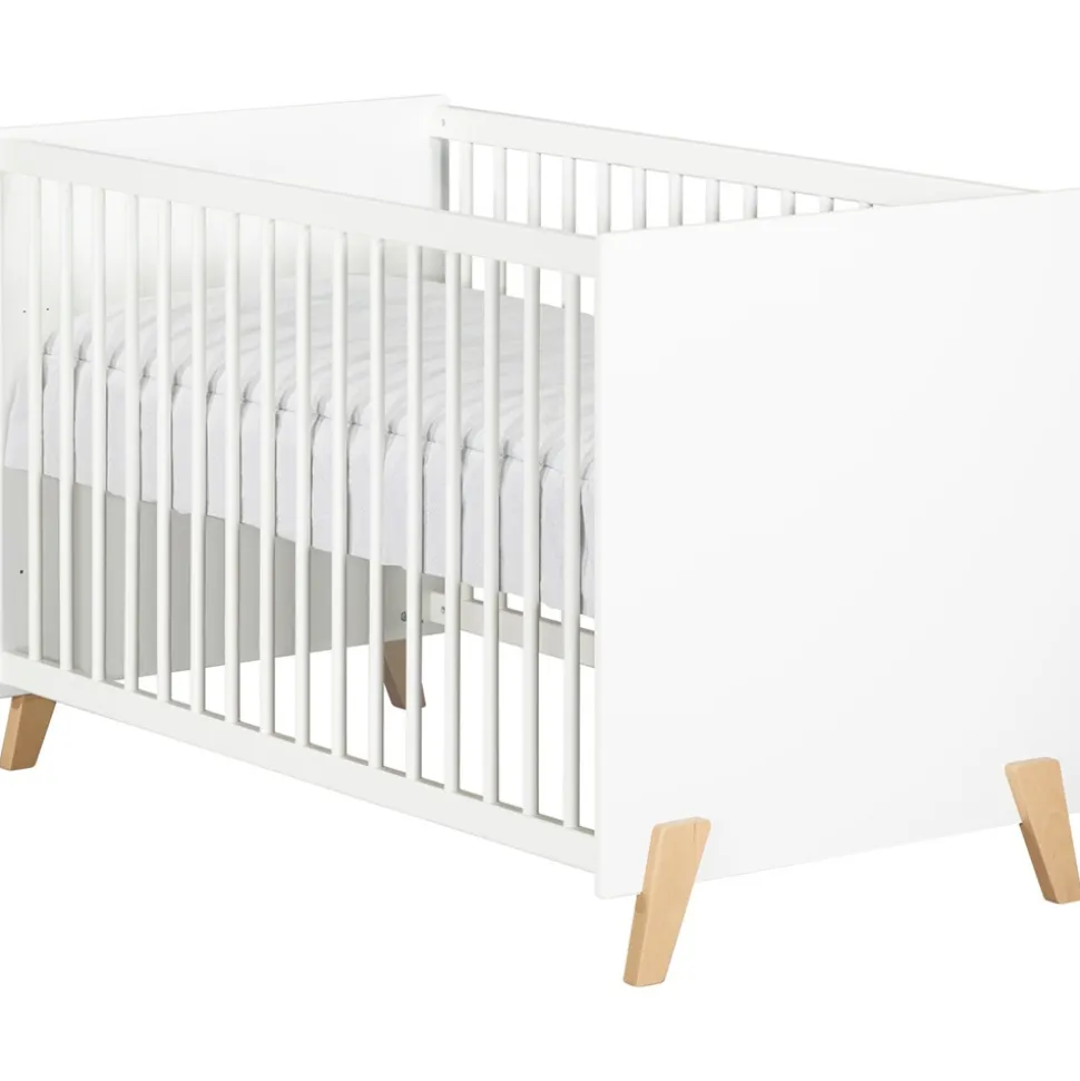 Chambre trio lit + commode + armoire joy naturel