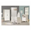 Chambre trio lit + commode + armoire scandi naturel