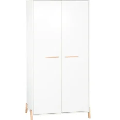 Chambre trio lit little big bed + commode + armoire joy naturel