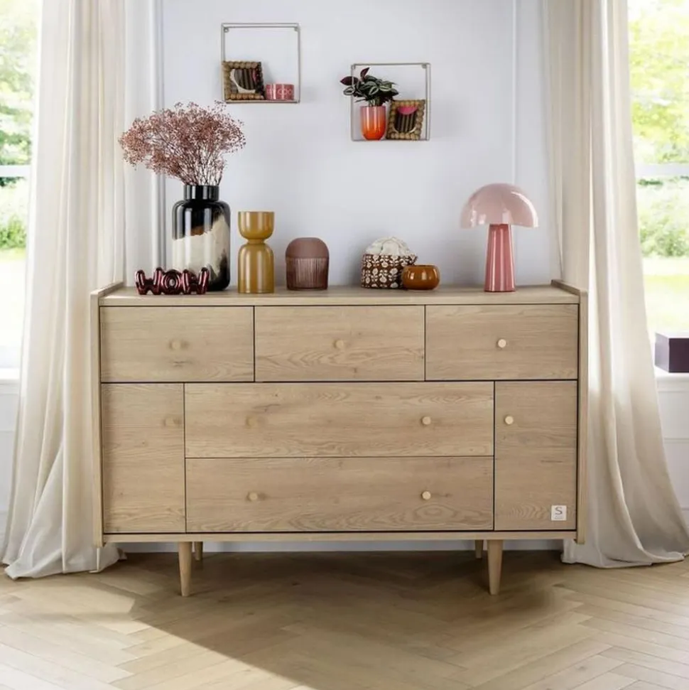 Chambre trio my love 140*70 cm avec commode xxl