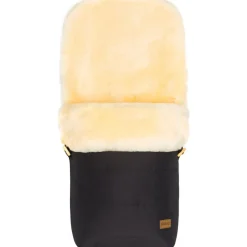 Chancelière hiver en peau d'agneau - cosy - noir
