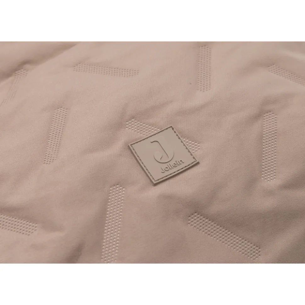 Chancelière hiver pour poussette embossed milky coffee