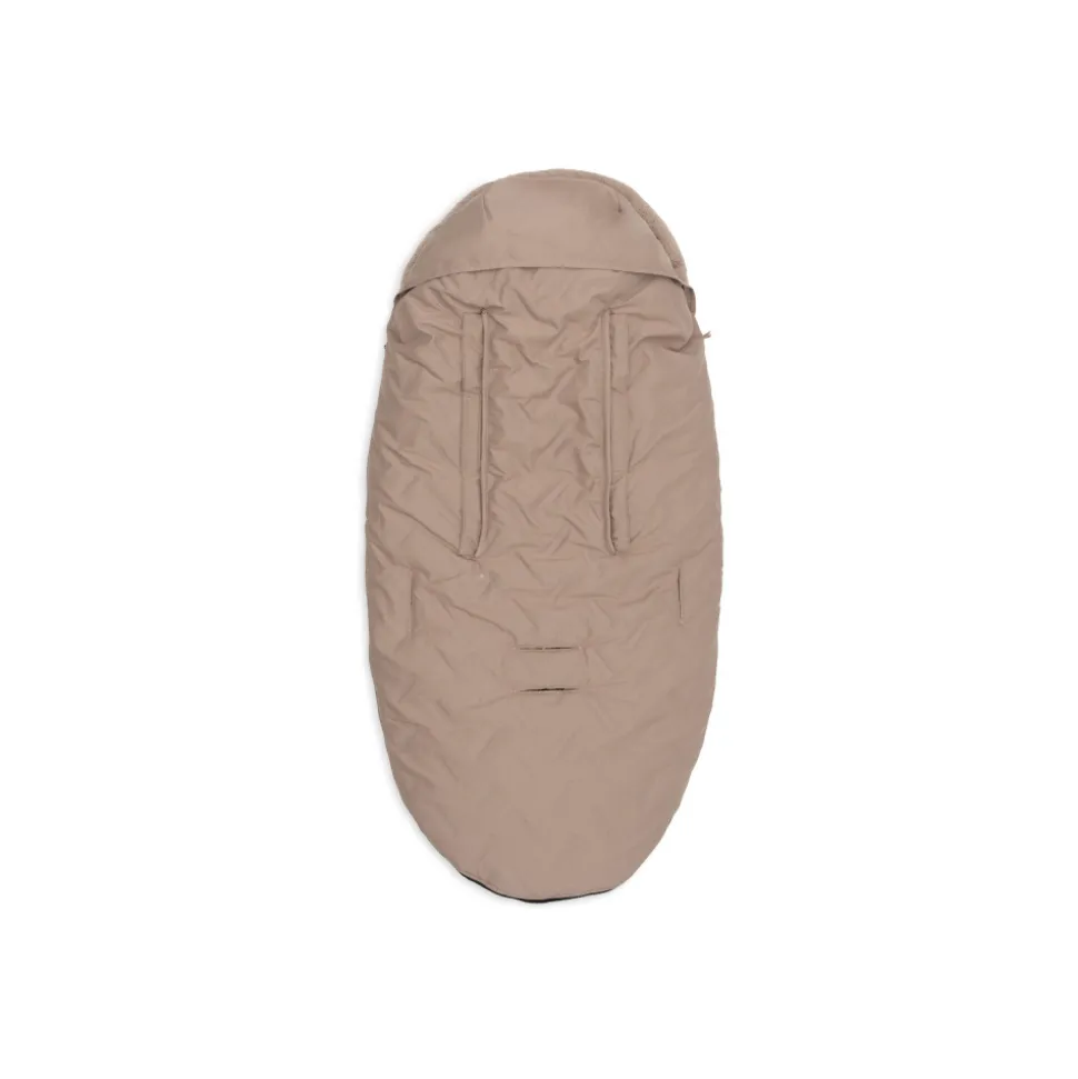 Chancelière hiver pour poussette embossed milky coffee