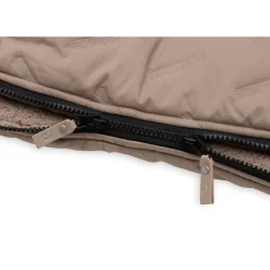 Chancelière hiver pour poussette embossed milky coffee