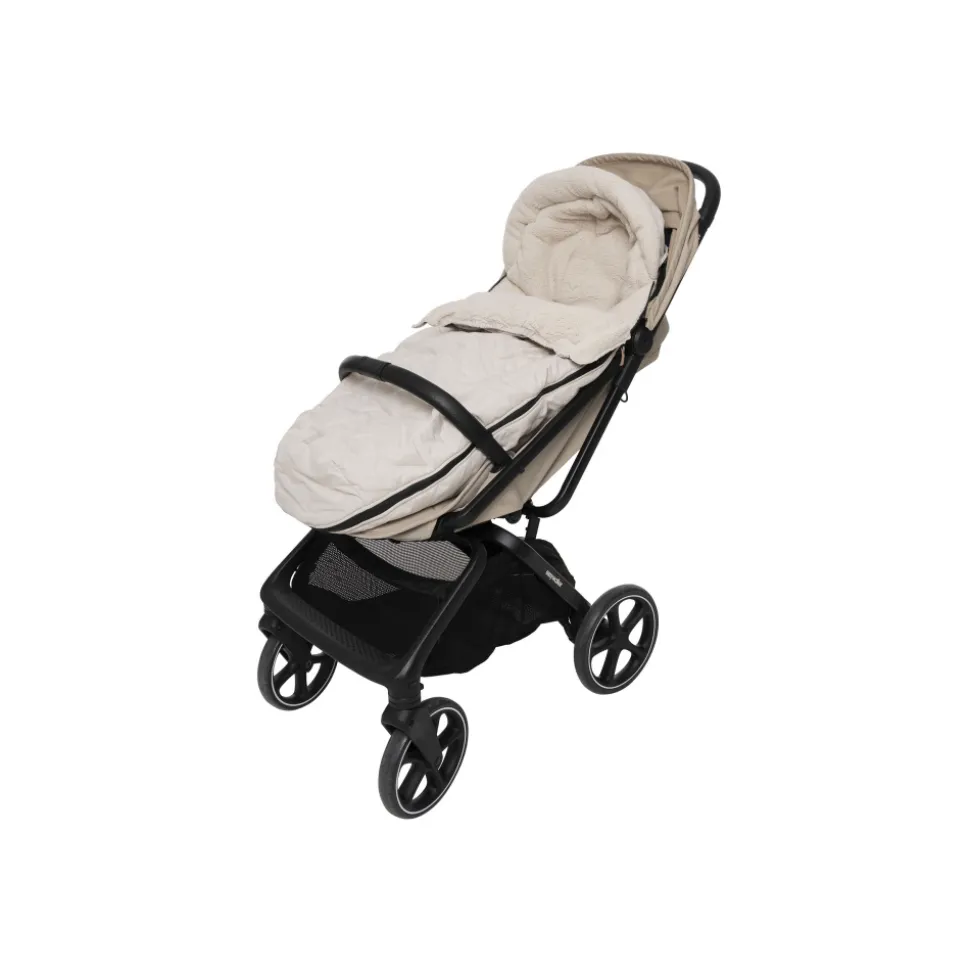 Chancelière hiver pour poussette embossed sand