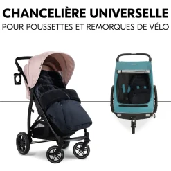 Chancelière hiver universelle black