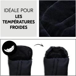 Chancelière hiver universelle black