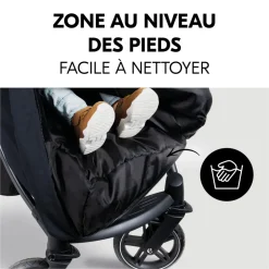 Chancelière hiver universelle black