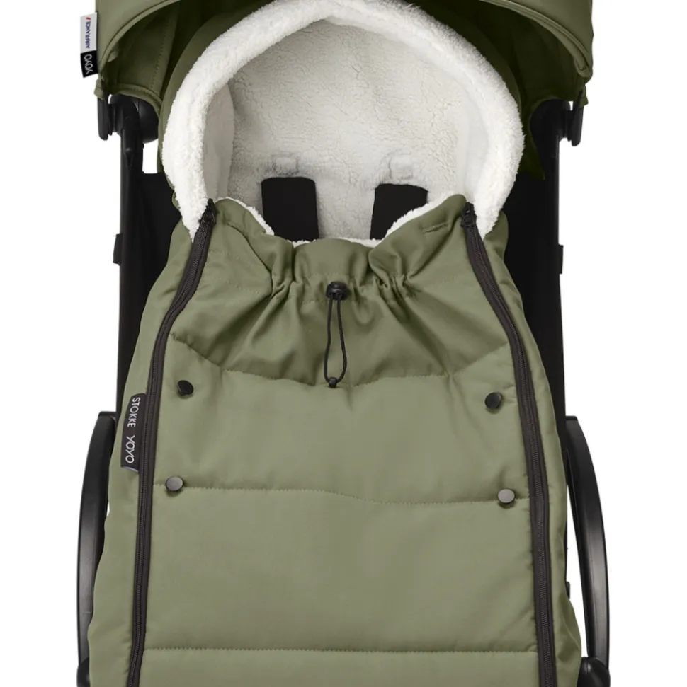 Chancelière pour poussette yoyo olive