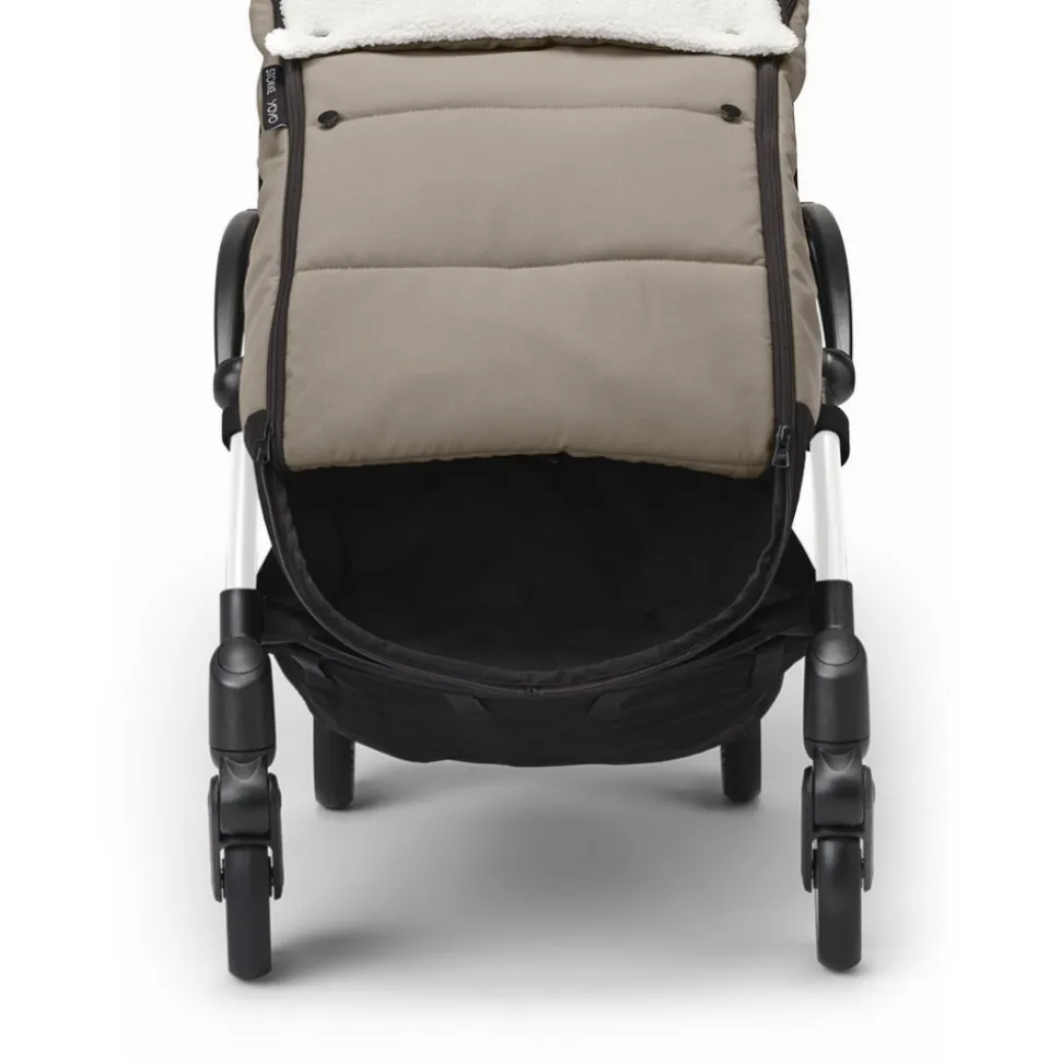 Chancelière pour poussette yoyo taupe