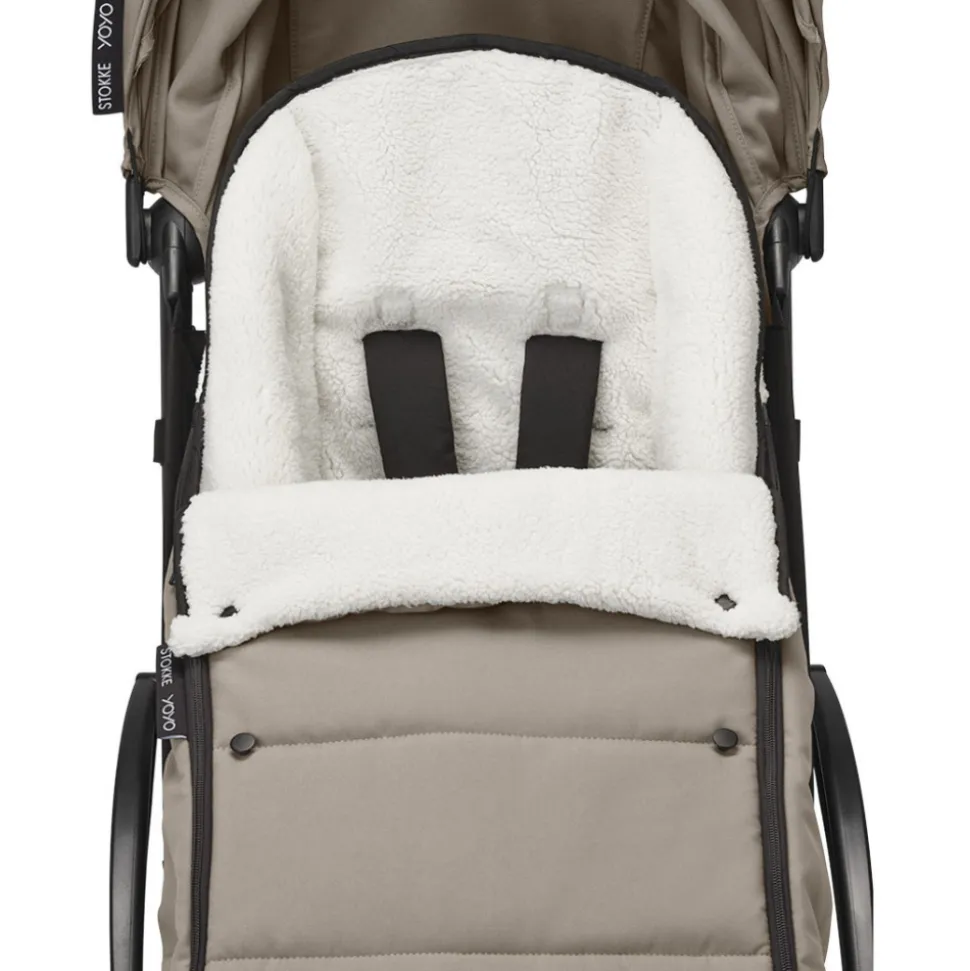 Chancelière pour poussette yoyo taupe