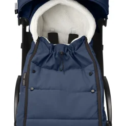 Chancelière pour poussette yoyo bleu marine