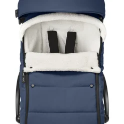 Chancelière pour poussette yoyo bleu marine