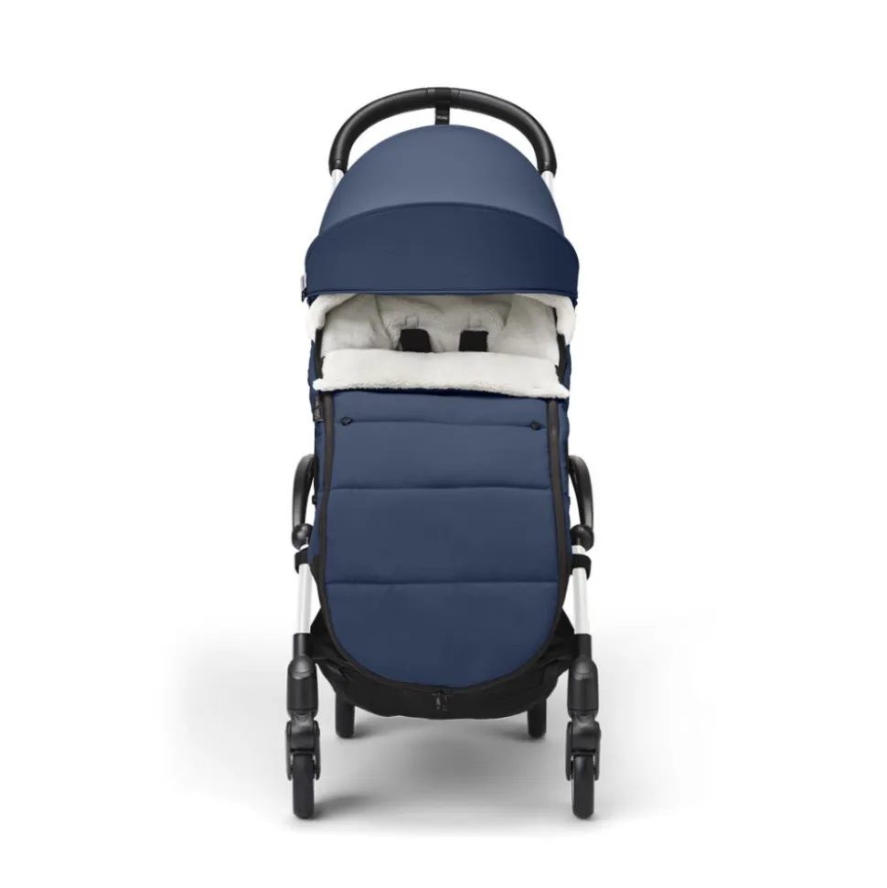 Chancelière pour poussette yoyo bleu marine