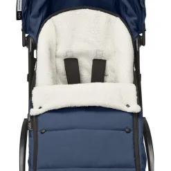 Chancelière pour poussette yoyo bleu marine