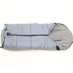 Chancelière poussette jooshi denim blue melange