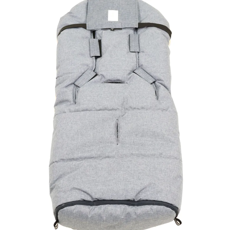 Chancelière poussette jooshi denim blue melange