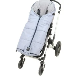 Chancelière poussette jooshi denim blue melange