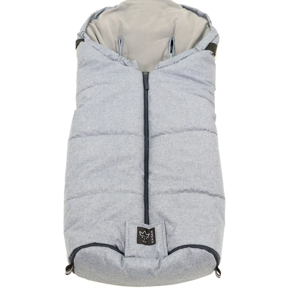Chancelière poussette jooshi denim blue melange