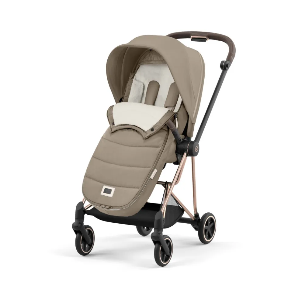 Chancelière poussette platinum cozy beige