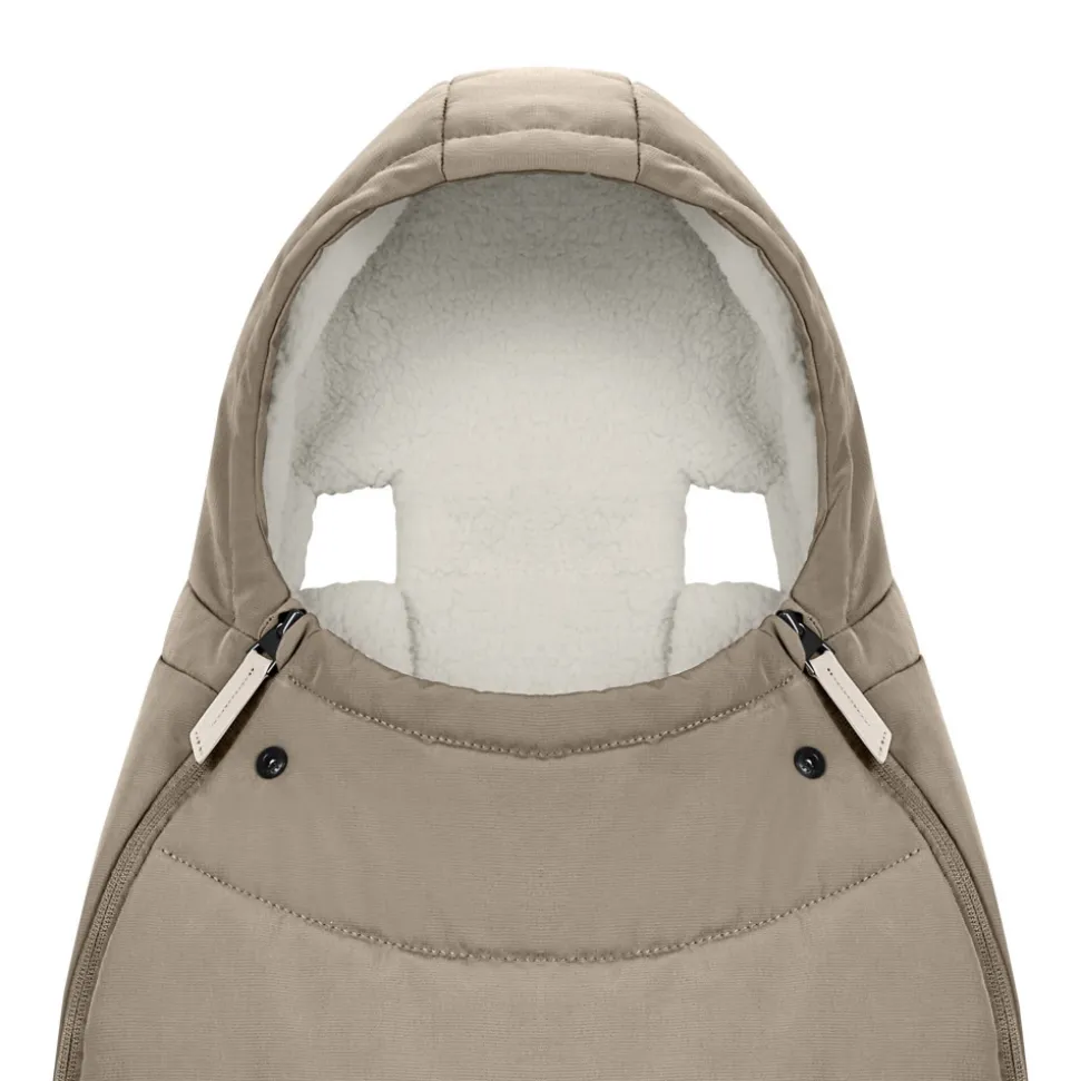 Chancelière poussette platinum cozy beige