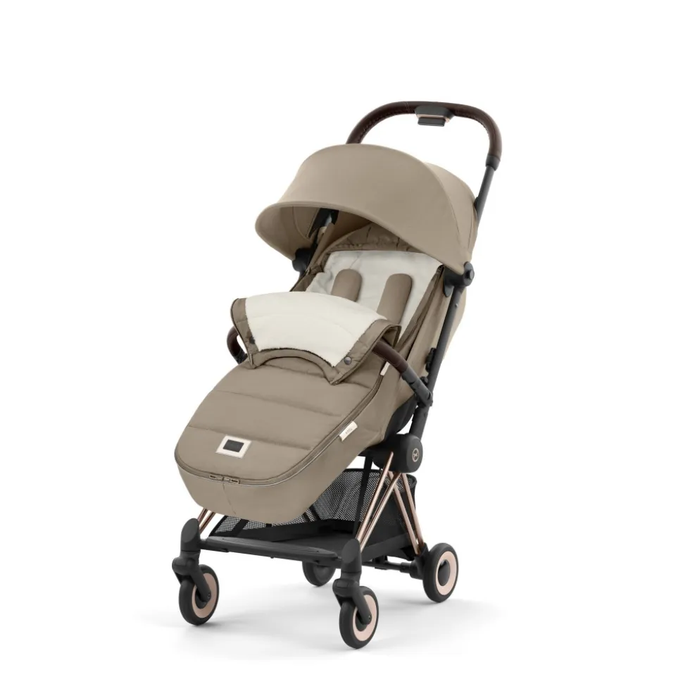 Chancelière poussette platinum cozy beige