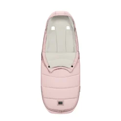 Chancelière poussette platinum peach pink